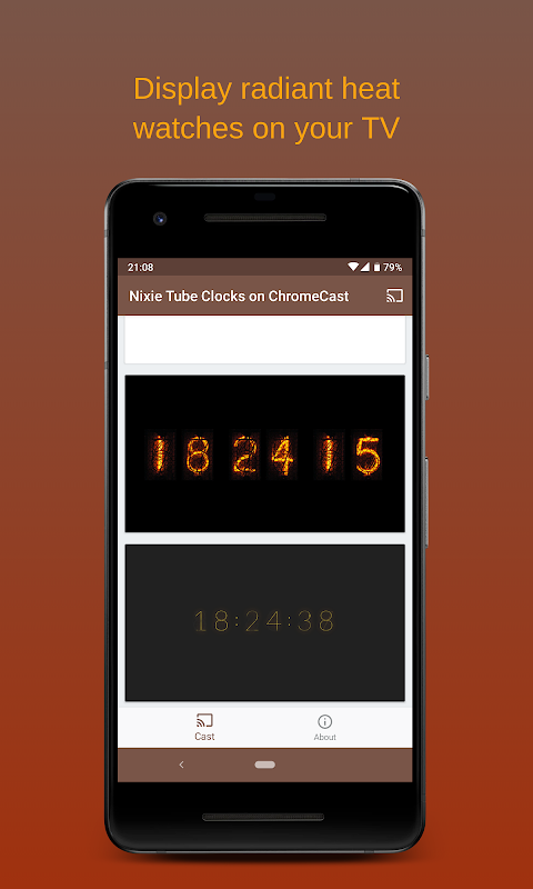 NixieTube Clocks on Chromecastのおすすめ画像3