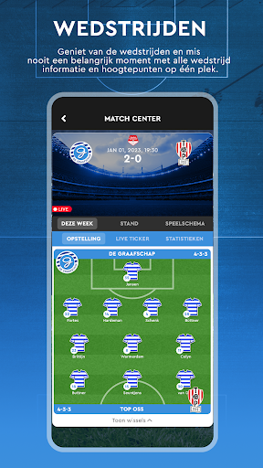 De Graafschap - Officiële App Screen 3