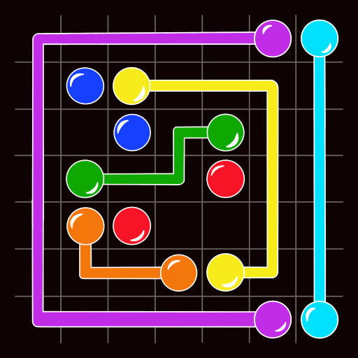 Connect the Dots - Color Lines Logo