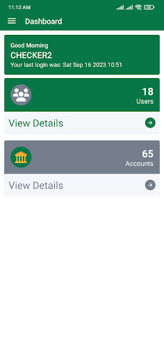 Modhumoti Corporate Banking Screen 2