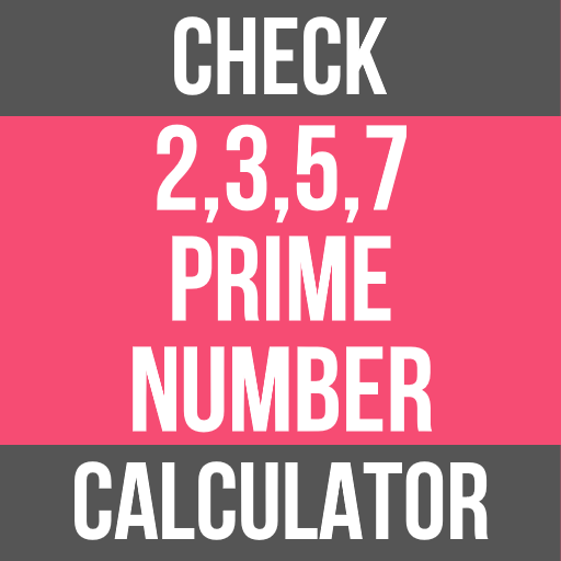 Check Prime Number Calculator logo