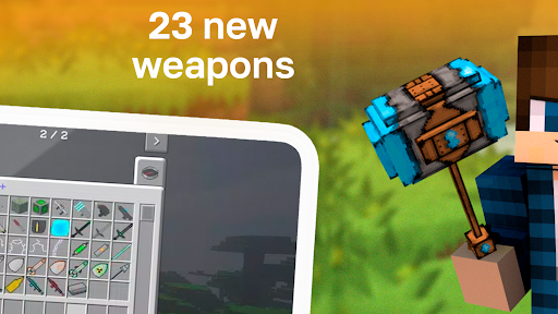 Lost Weapons Mod for mcpe 2