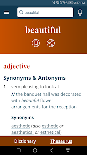 Dictionary - Merriam-Webster لقطة شاشة