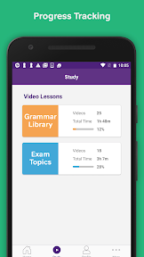IELTS Exam Preparation, Lesson screenshot