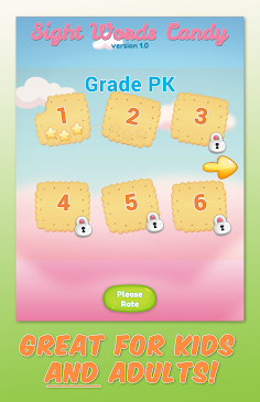 Sight Words Candy - Screenshot 1