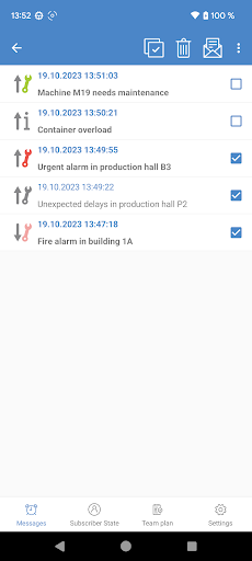 Alarm Control Center (ACC) Screen 3