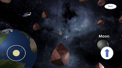 Space Rocket and Land Screen 2