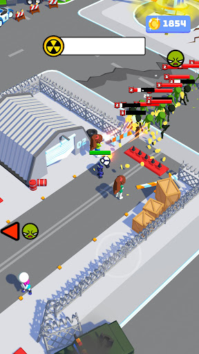 Android application Invaders City Defence screenshort