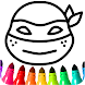 Boys Ninja Coloring & Memory - Androidアプリ