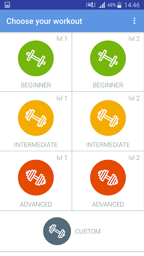 Android application 7 min Abs Workout Challenge screenshort