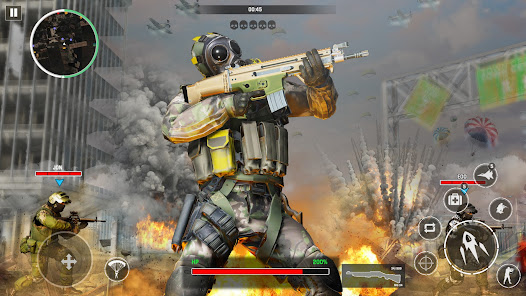Captura 1 Juego de Guerra en equipo: FPS android