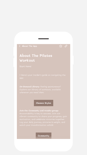 The Pilates Workout Screen 2