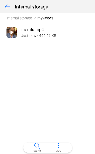 FFMPEG DROID Screen 2