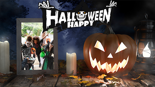 Halloween Photo Editor Photo Frames  Video Maker