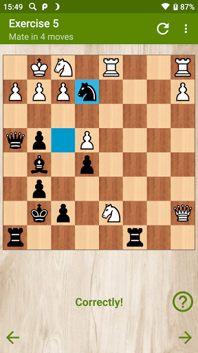 Screenshot of Chess - King's Indian Defense