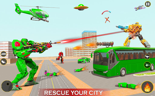 Helicopter Robot Car Game 3d 1.2.6 screenshots 2