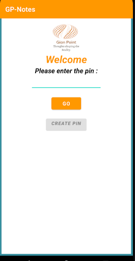 Android application GP-Notes screenshort