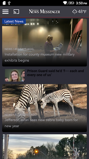 Marshall News Messenger Screen 2