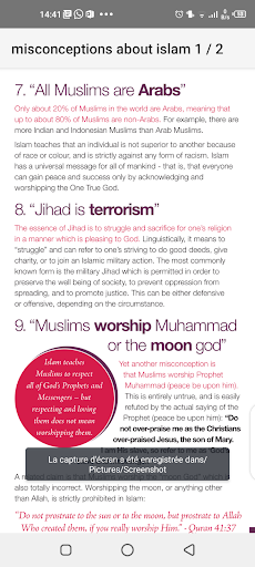 Islam is not a religion of Ext