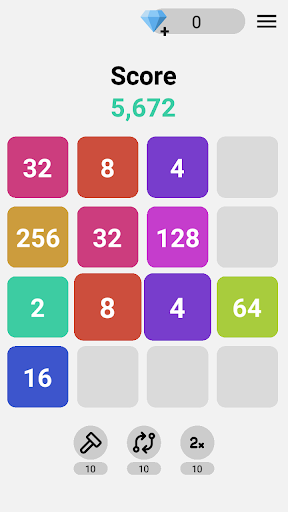 2048 Classic: Pure Puzzle Fun Screen 2