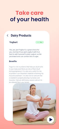 Screenshot of HiMommy: Pregnancy Tracker App