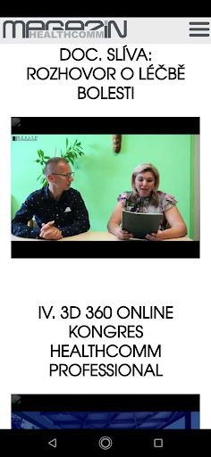 HealthComm magazín Screen 2