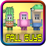 Cover Image of ダウンロード Fall Guys Mod for Minecraft PE  APK