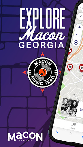 Android application Tour Macon screenshort