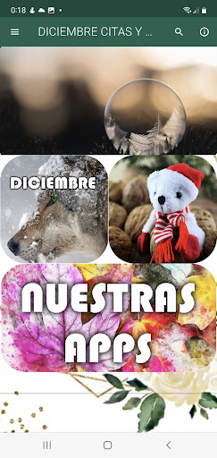 Diciembre citas y refranero Screen 2