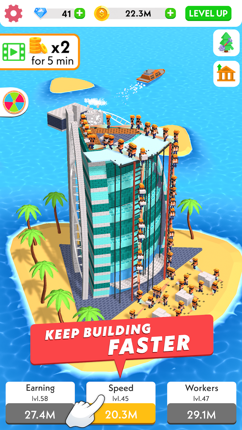 idle construction 3d mod apk