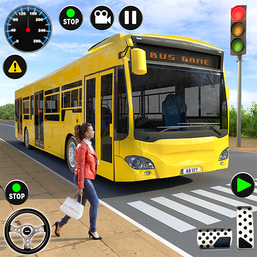 Indian Coach Bus Driving Games logo