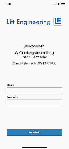 Android application LE-GBU-Check screenshort