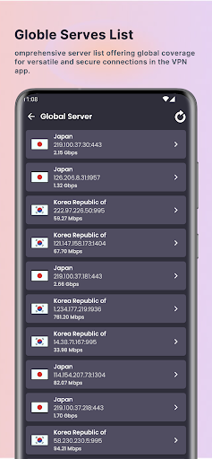 Edge VPN : Fast and Reliable Screen 2