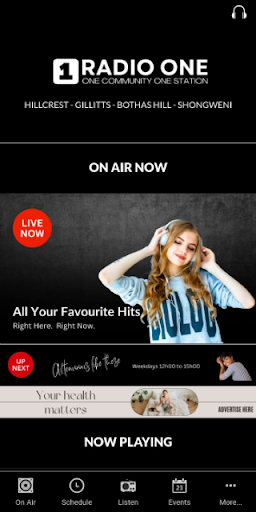 Android application Radio One screenshort