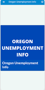 Oregon Unemployment Info