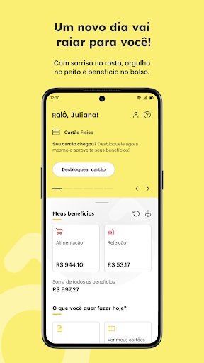 Android application Raiô Benefícios screenshort