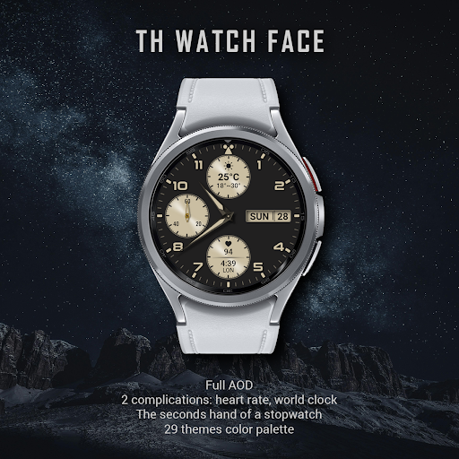 Watch Face THW-1 screenshot 1