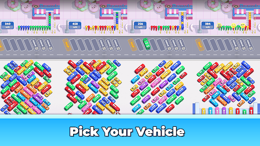 Screenshot of Bus Jam: Rescue Car Parking