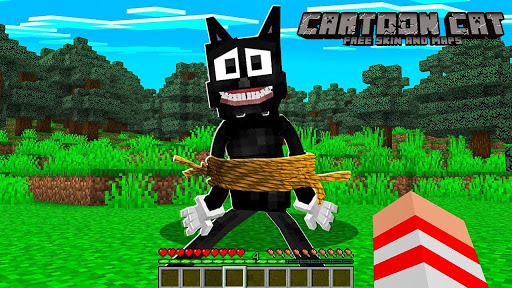 Skin Cartoon Cat For MCPE