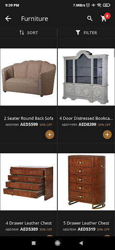 Dwell Stores Screen 3