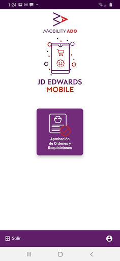 JDE Mobile ADO Screen 2