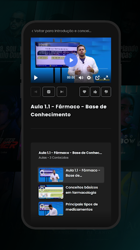 Android application ENFERCLUB screenshort
