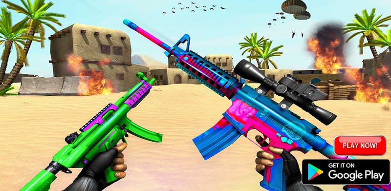Fps إطلاق النار - مكافحة ألعاب الحرب الإرهابية
