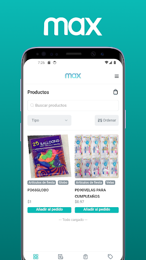 Max Business Screen 2