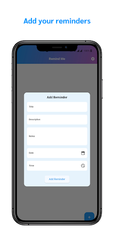 Remind Me Screen 2