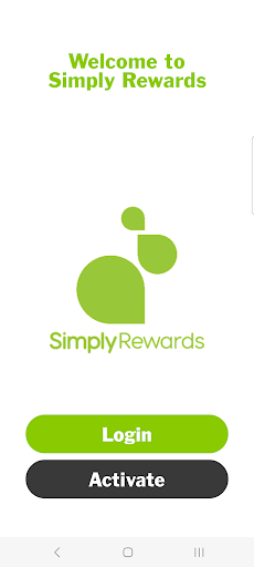 Android application Simply Rewards screenshort