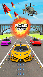 Road Rage - Car Shooting Games