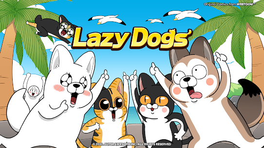 Lazy Dogs MOD APK (AUTO WIN) Download 7