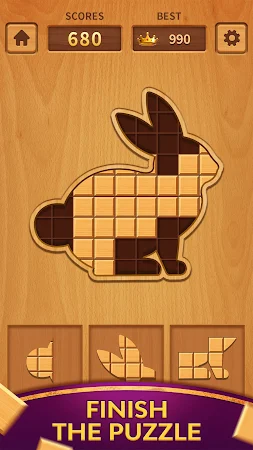 Game screenshot Wood Block Brain Test apk download