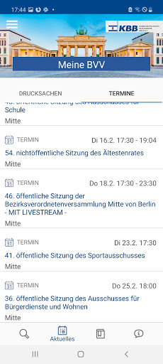 BVV Inspektor Screen 3